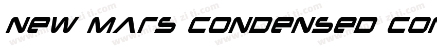 New Mars Condensed Condensed字体转换